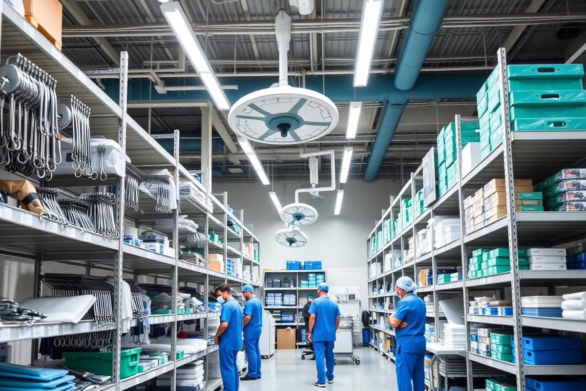 Modern MSI medical warehouse